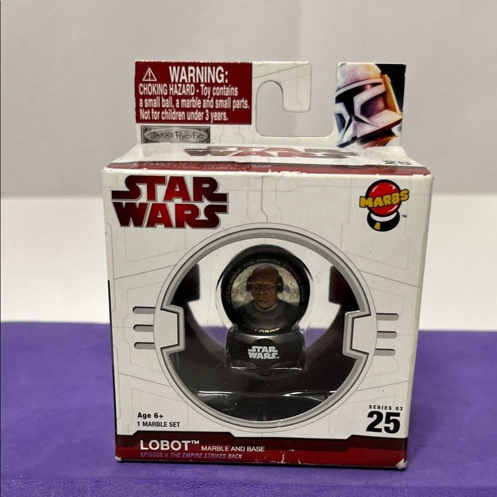 NWT❗️Star Wars Lobot Marble Base Set Series 3 - # 25 Empire Strikes Back